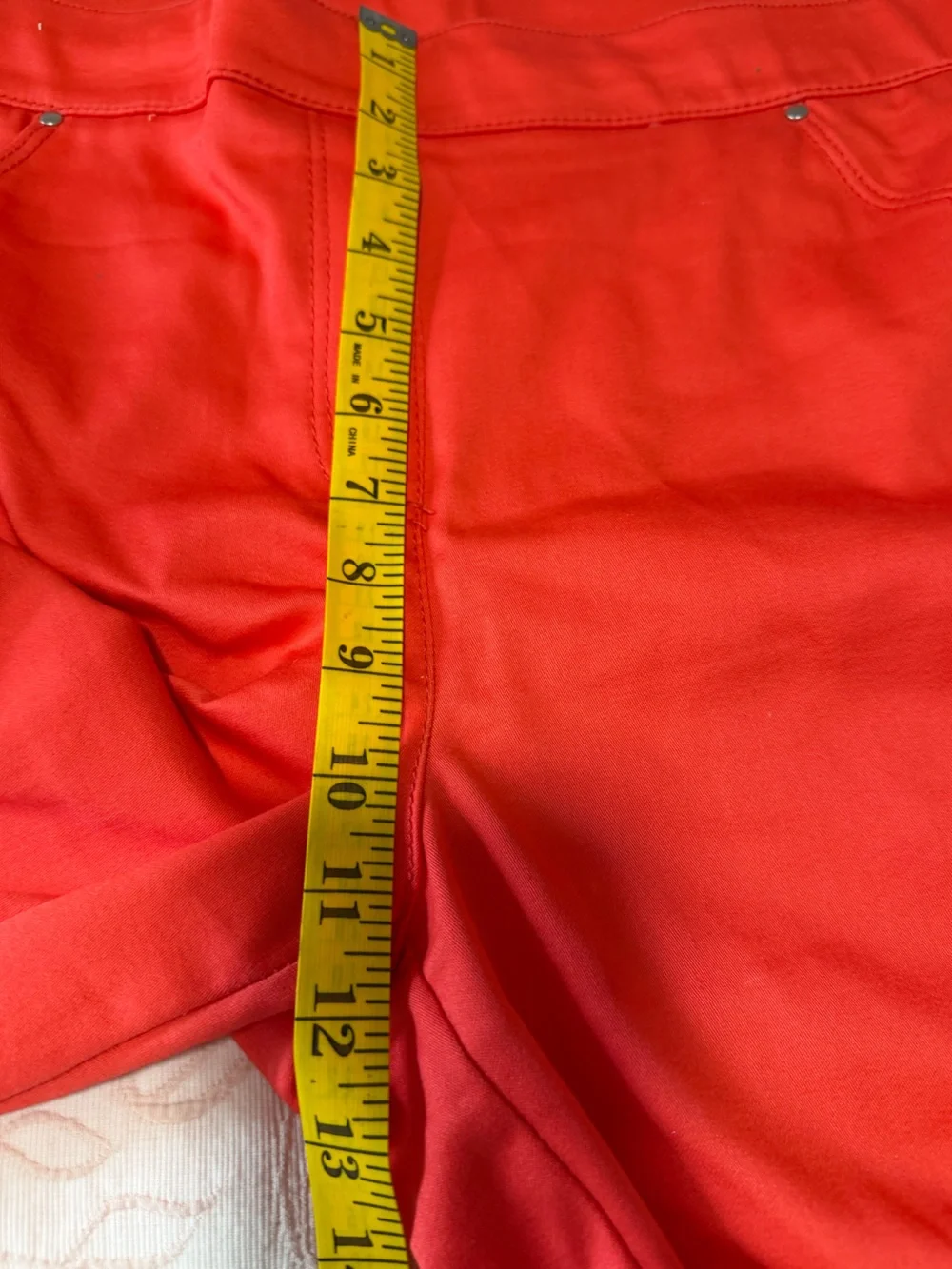 Coral Bay Vibrant Red Orange Shorts